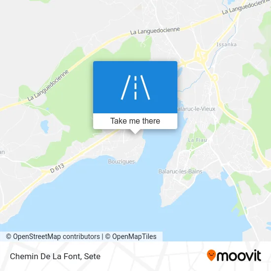 Chemin De La Font map