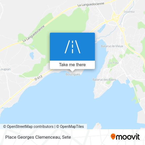 Place Georges Clemenceau map