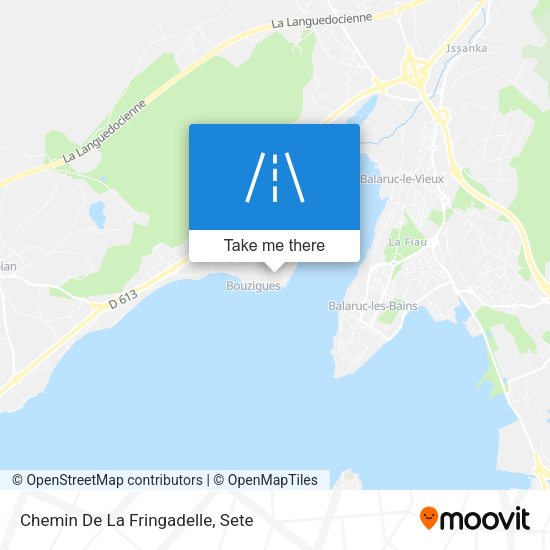 Chemin De La Fringadelle map