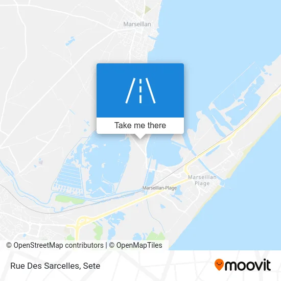 Mapa Rue Des Sarcelles