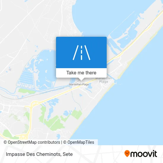 Impasse Des Cheminots map