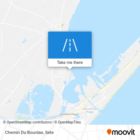 Chemin Du Bourdas map