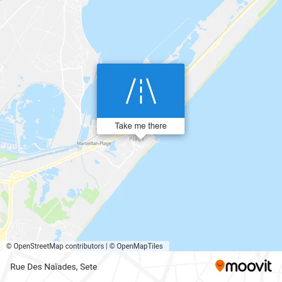 Rue Des Naïades map