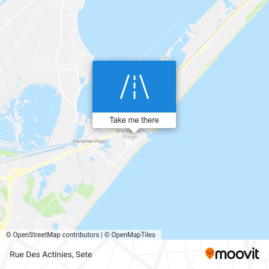 Rue Des Actinies map