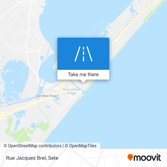 Rue Jacques Brel map