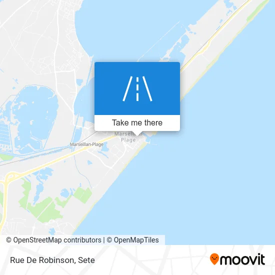 Mapa Rue De Robinson