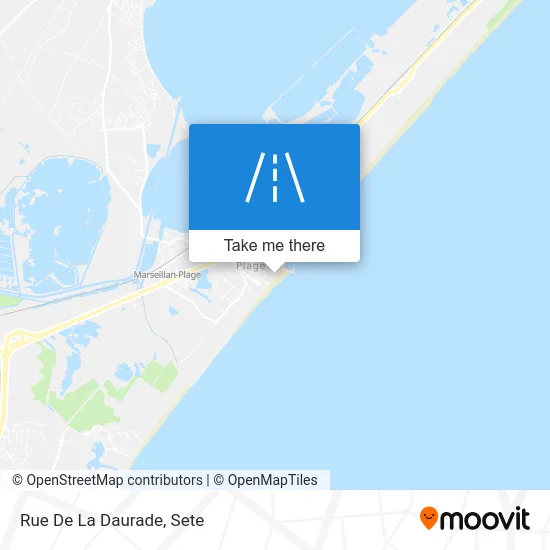 Mapa Rue De La Daurade