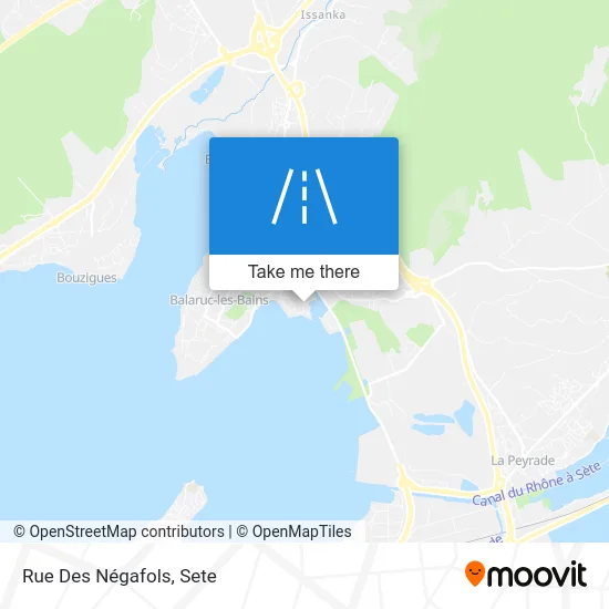 Rue Des Négafols map