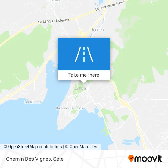 Chemin Des Vignes map