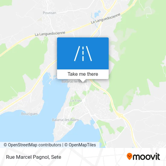 Mapa Rue Marcel Pagnol