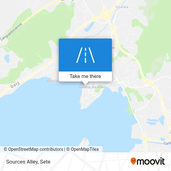 Allée Des Sources map