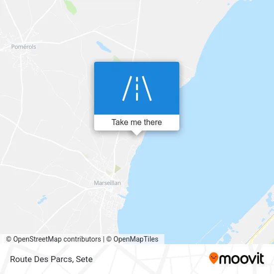 Route Des Parcs map