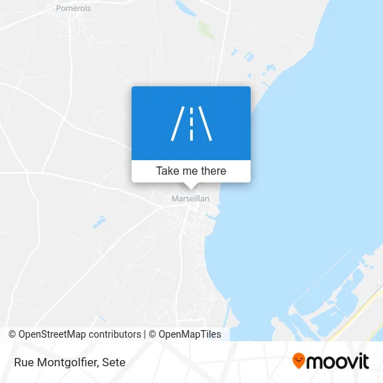 Mapa Rue Montgolfier