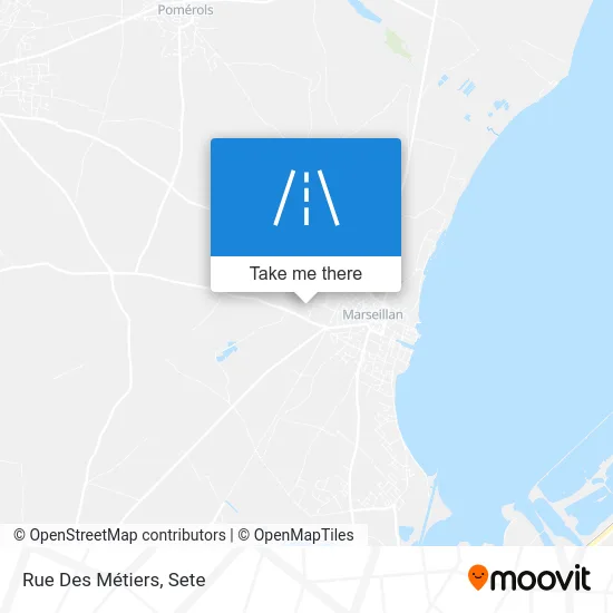 Rue Des Métiers map