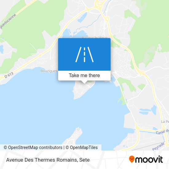 Avenue Des Thermes Romains map