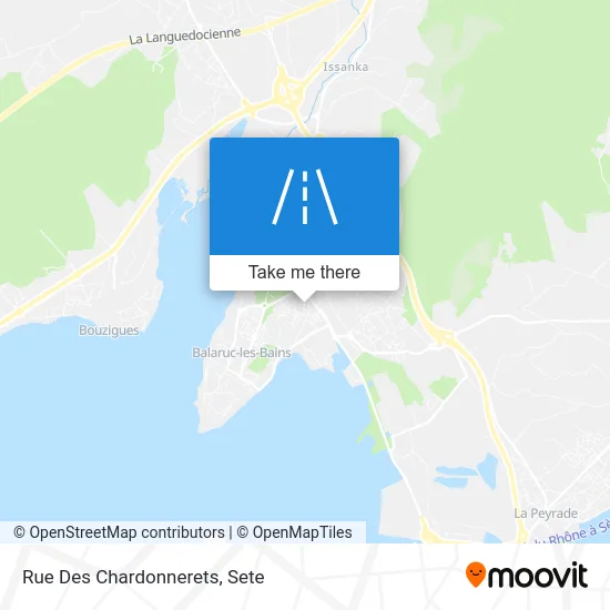 Mapa Rue Des Chardonnerets