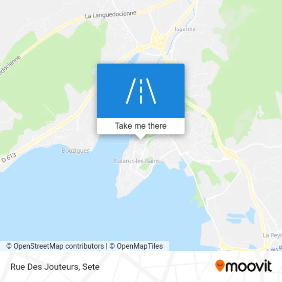 Mapa Rue Des Jouteurs
