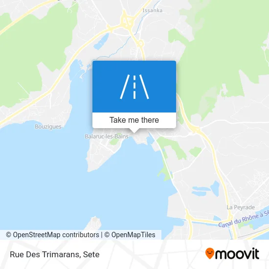 Mapa Rue Des Trimarans