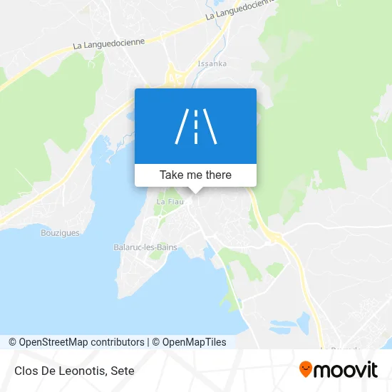 Clos De Leonotis map