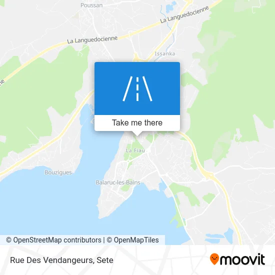 Mapa Rue Des Vendangeurs