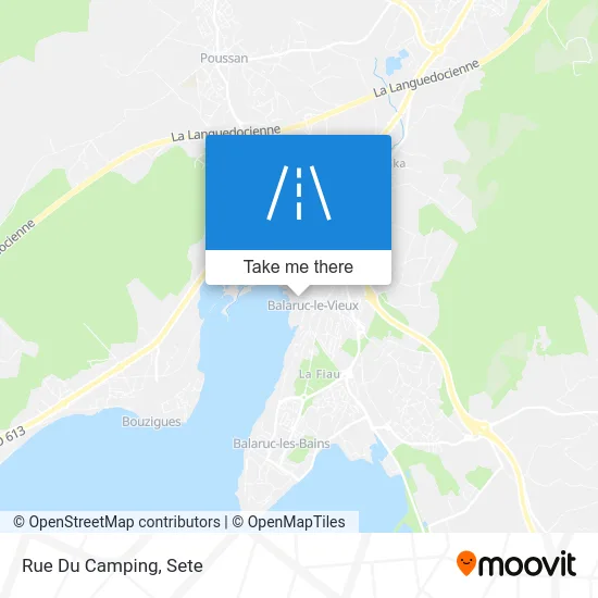 Mapa Rue Du Camping