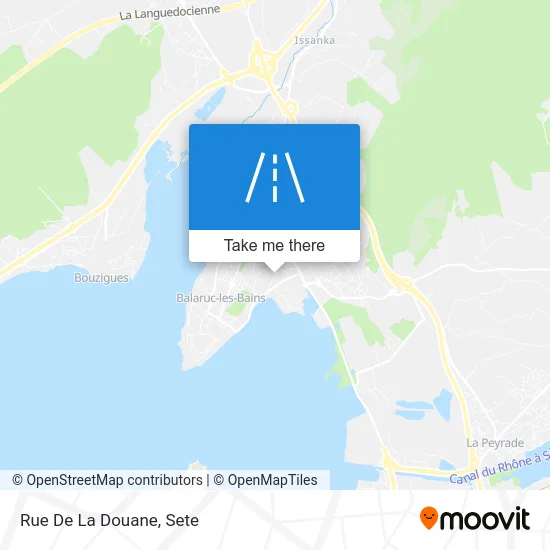 Mapa Rue De La Douane