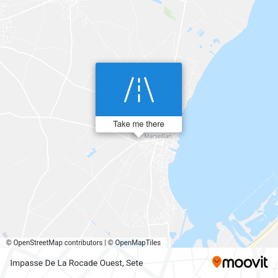 Impasse De La Rocade Ouest map