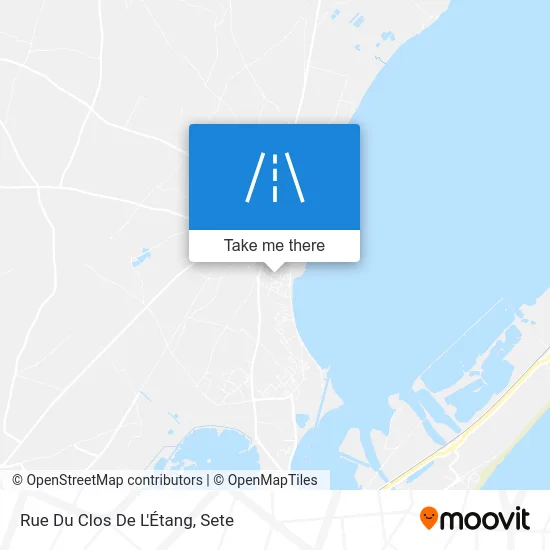 Rue Du Clos De L'Étang map