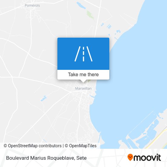 Boulevard Marius Roqueblave map