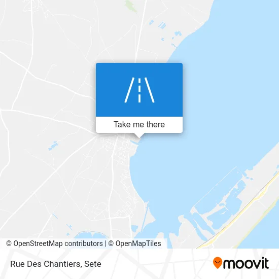Mapa Rue Des Chantiers