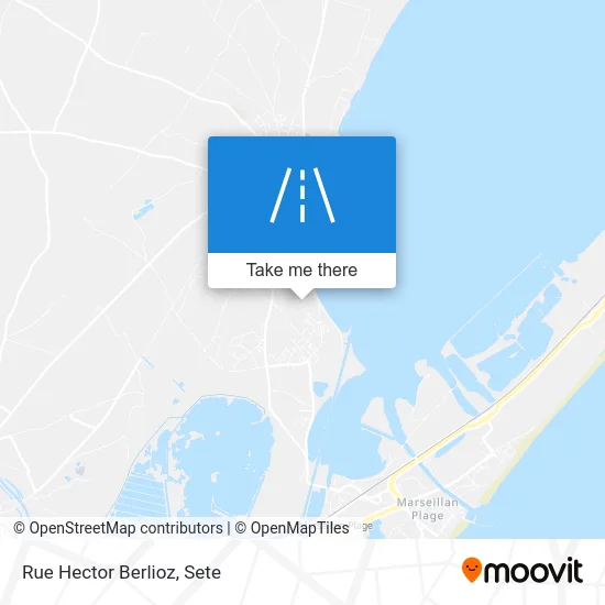 Mapa Rue Hector Berlioz