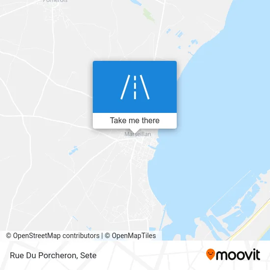 Mapa Rue Du Porcheron