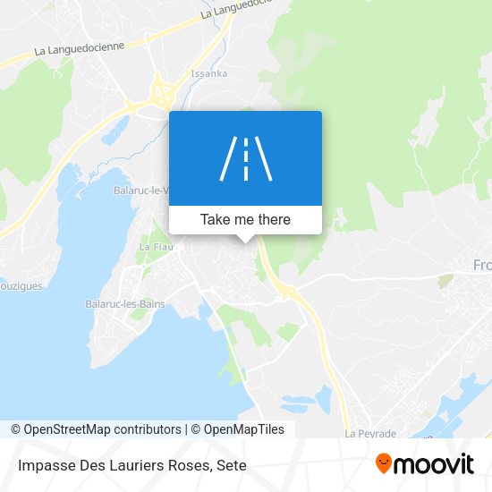 Impasse Des Lauriers Roses map