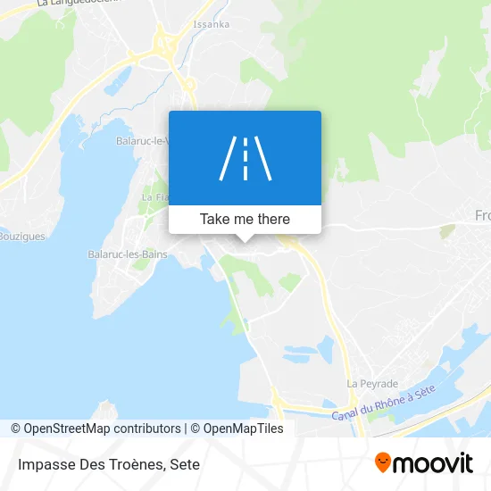 Impasse Des Troènes map