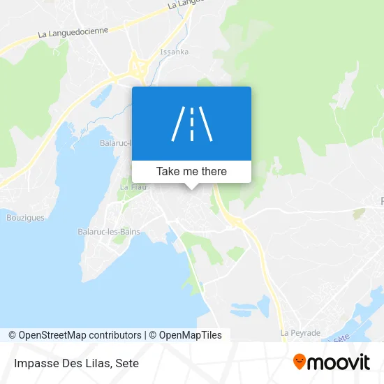 Impasse Des Lilas map