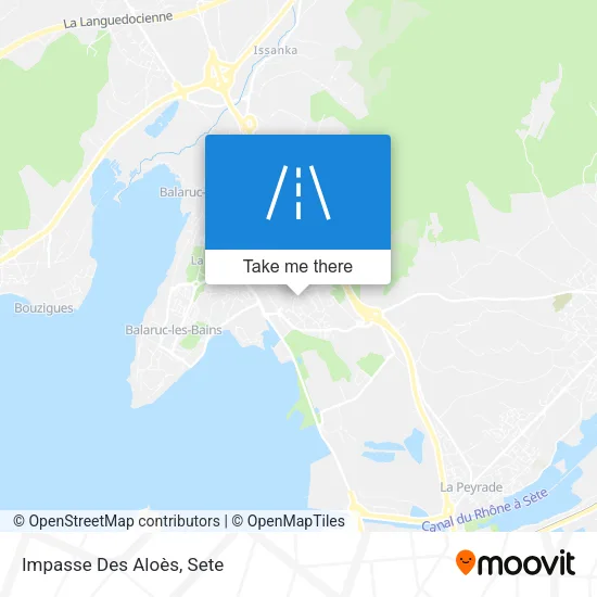Impasse Des Aloès map