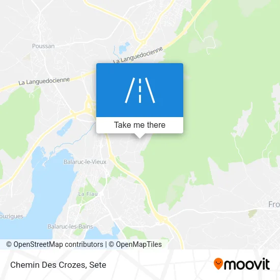 Chemin Des Crozes map