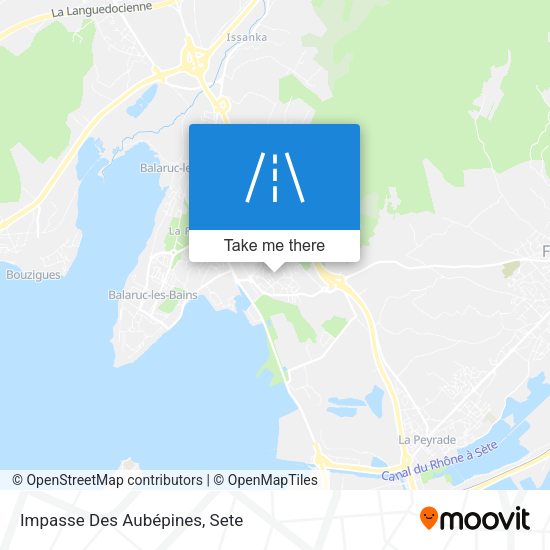 Impasse Des Aubépines map