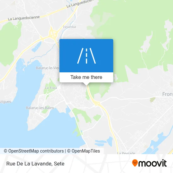 Rue De La Lavande map