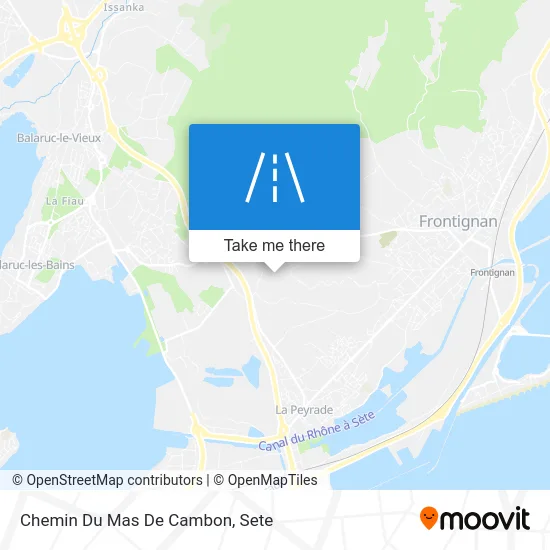 Chemin Du Mas De Cambon map