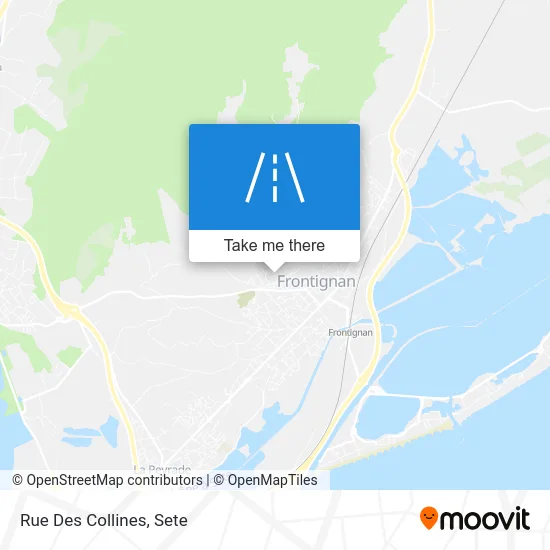 Rue Des Collines map