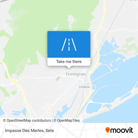 Impasse Des Merles map