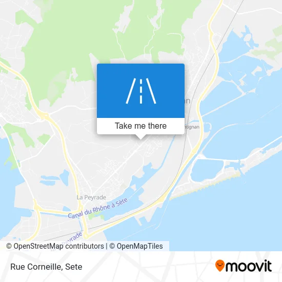 Mapa Rue Corneille