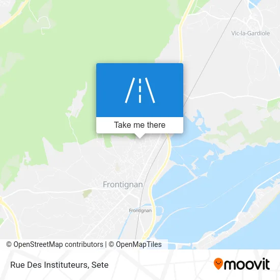 Mapa Rue Des Instituteurs