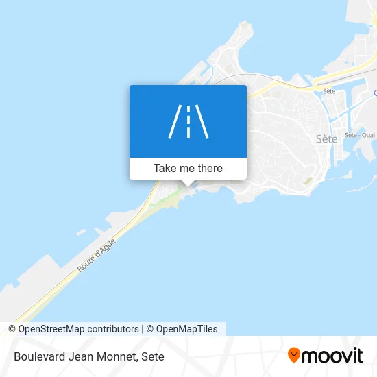 Boulevard Jean Monnet map