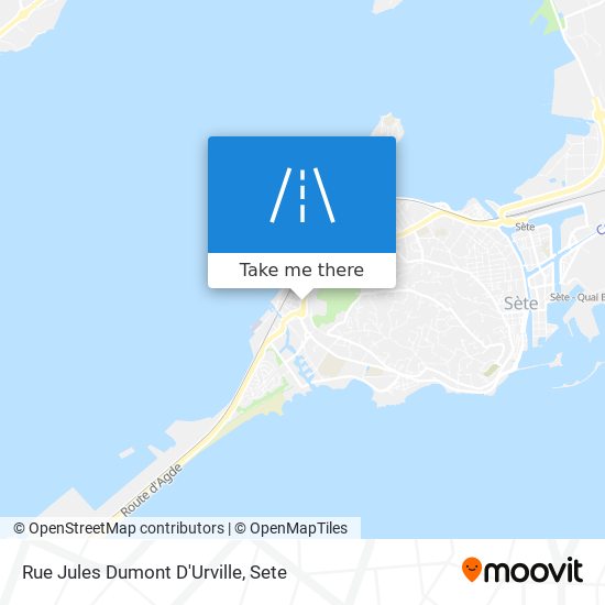 Rue Jules Dumont D'Urville map