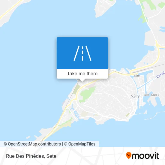Rue Des Pinèdes map