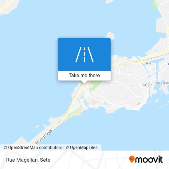 Rue Magellan map