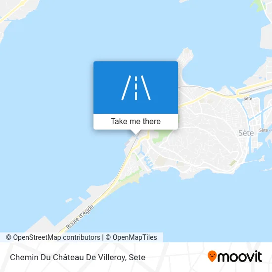 Chemin Du Château De Villeroy map