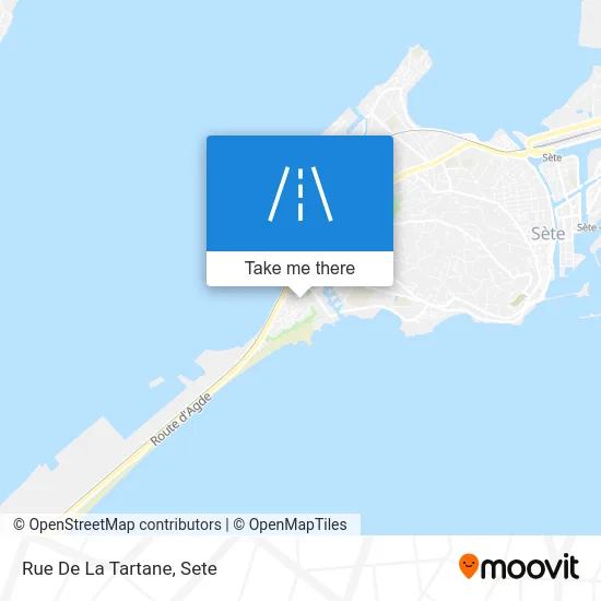 Rue De La Tartane map